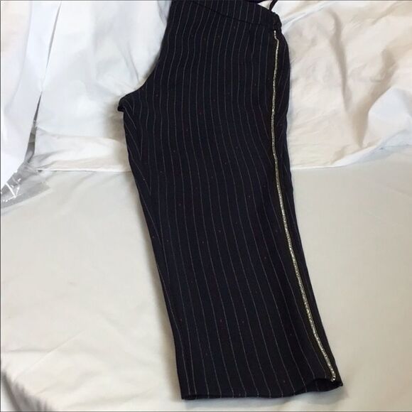 Zadig & Voltaire Navy Myrtille Porta Stripes Pull-On Pants New With Tag Size 38 - Picture 8 of 13